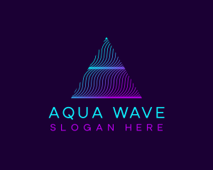 Pyramid Wave Technology logo design