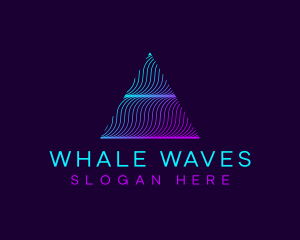 Pyramid Wave Technology logo design