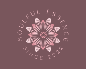 Spiritual - Lotus Flower Spiritual Beauty logo design