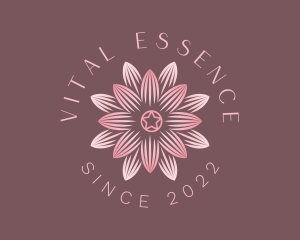 Wellbeing - Lotus Flower Spiritual Beauty logo design