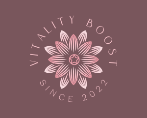 Wellbeing - Lotus Flower Spiritual Beauty logo design
