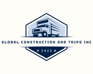 Truck Moving Haulage Logo