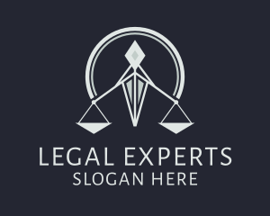 Lawyer - Lawyer Scale Justice logo design