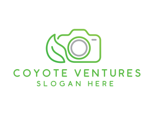 Nature Camera Outline logo design