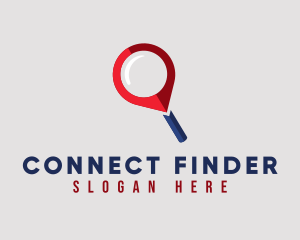 Finder - Destination Pin Finder logo design