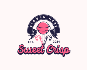 Lollipop Sweet Candy logo design