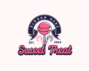 Candy - Lollipop Sweet Candy logo design