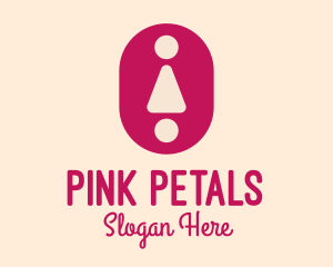 Pink Feminine Wellness  logo design