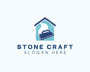 Plaster Construction Repair logo design