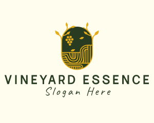 Natural Grape Winery logo design