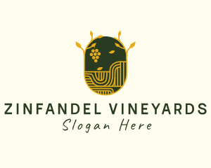 Natural Grape Winery logo design