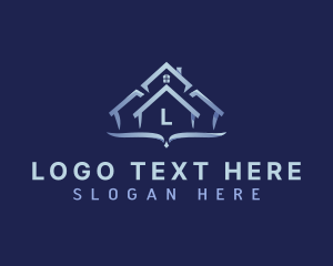 Contractor - House Property Realty logo design