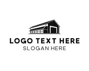 Loading Dock - Factory Warehouse Building logo design