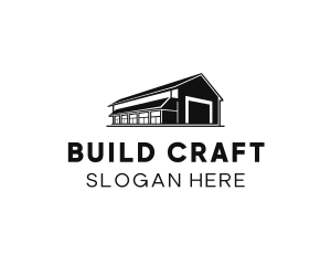 Factory Warehouse Building logo design