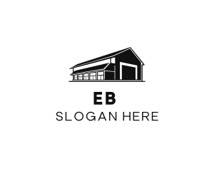 Freight - Factory Warehouse Building logo design