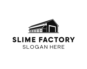 Factory Warehouse Building logo design