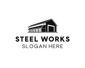 Factory - Factory Warehouse Building logo design