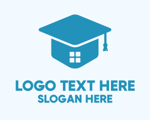 Hat - Academy Learning Graduate School logo design
