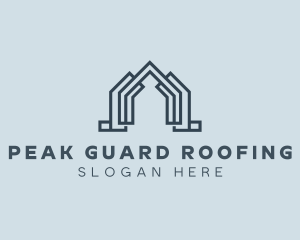 Roofing - Roof Contractor Roofing logo design