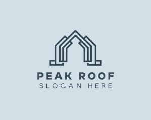 Roof Contractor Roofing logo design