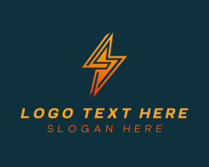 Lightning - Lightning Bolt Express logo design