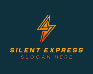 Lightning Bolt Express logo design