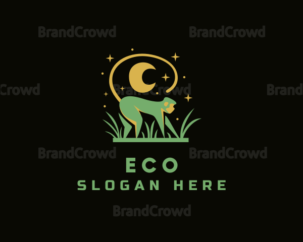 Monkey Organic Business Logo