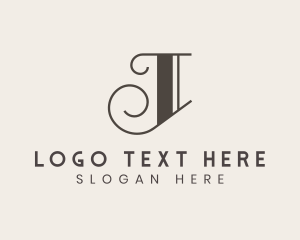 Trade - Elegant Marketing Letter J logo design
