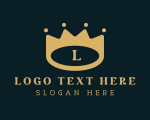 Glam - Deluxe Royal Crown logo design