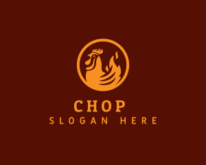 Culinary - Chicken Fire Restaurant logo design