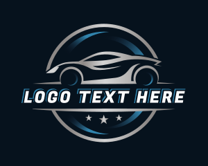 Rental - Drive Detailing Car logo design