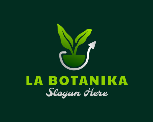 Nature Plant Growth Logo