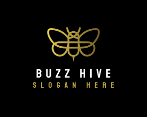 Natural Honey Bee logo design