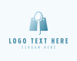 Online Order - Spoon Online Shopping logo design