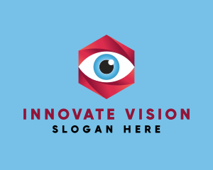 Surveillance Eye Camera logo design