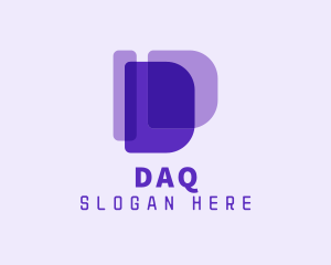 Advertising Firm Letter D logo design