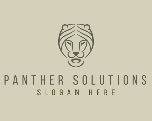 Lion Head Face logo design