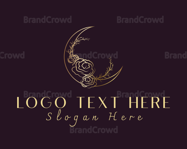 Cosmic Lunar Flower Logo