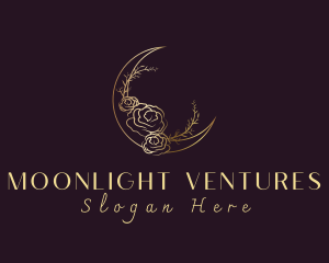 Lunar - Cosmic Lunar Flower logo design