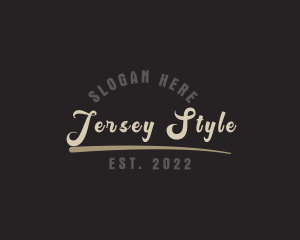 Jersey - Retro Athlete League logo design