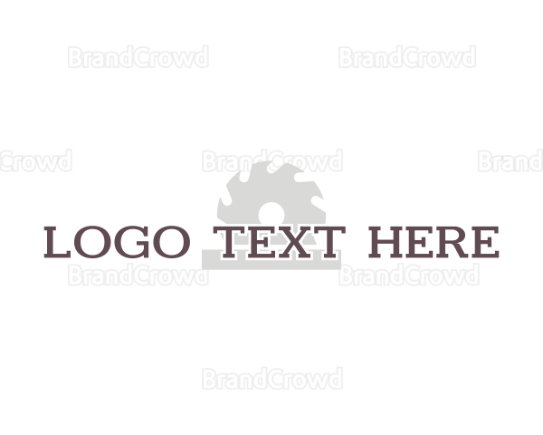 Professional Woodwork Carpentry Logo