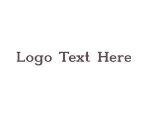 Serif - Semibold Serif Wordmark logo design