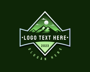 Mountain Hiking Camp Logo