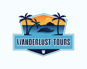 Vacation Travel Tour logo design