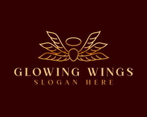 Holy Halo Wings logo design