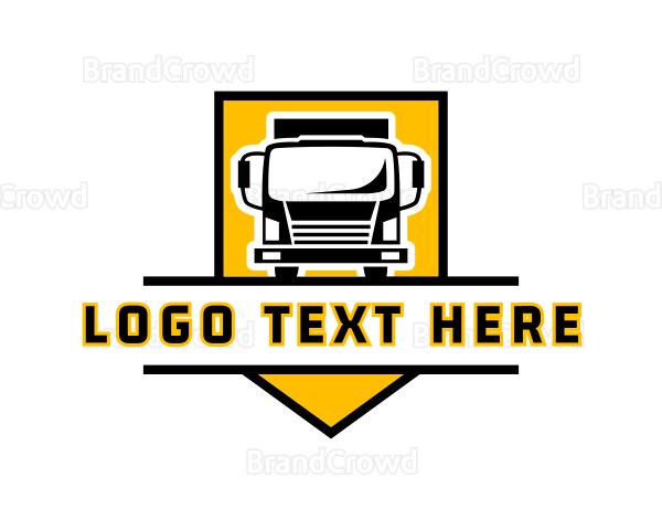 Truck Shipping Delivery Logo