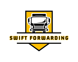 Truck Shipping Delivery logo design