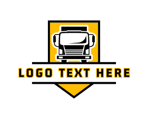 Moving - Truck Shipping Delivery logo design