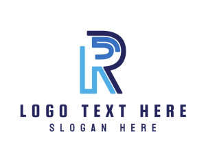 Initial - Generic Enterprise Letter R logo design
