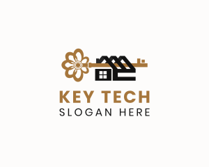 House Key Residential logo design